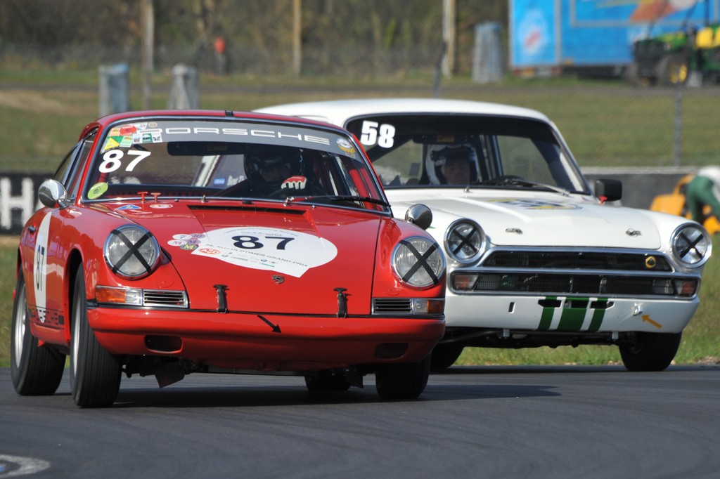 Lars Rolner (87) fra Hamborg og Bent Thøgersen (58) fra Grenå var blandt de mere end 200 deltagere i Danish Masters Racing Festival